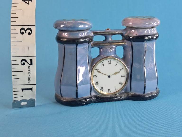 Vintage Wonderful opera glasses shaped cruet set by Klimax,made in Japan (salt&pepper)