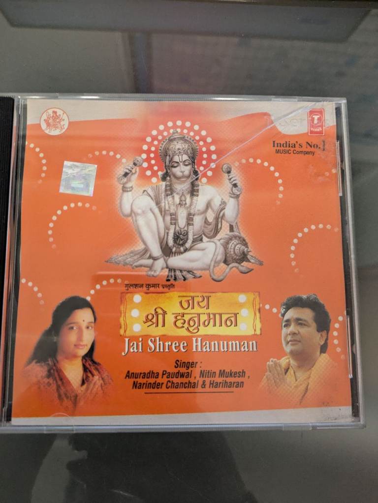 Jai Shree Hanuman Indian Asian Hindi Spiritual Mantra devotional Music CD ref 9