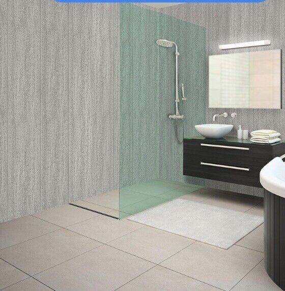 Bathroom pvc cladding panel sheet kitchen garage loft 3 metre lengths 