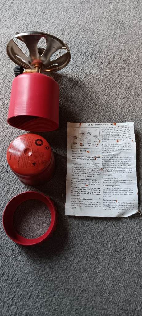  Camping gas stove - TUV BG 1,000