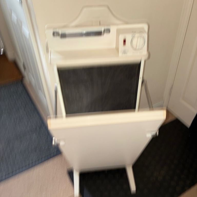 White Corby Trouser Press