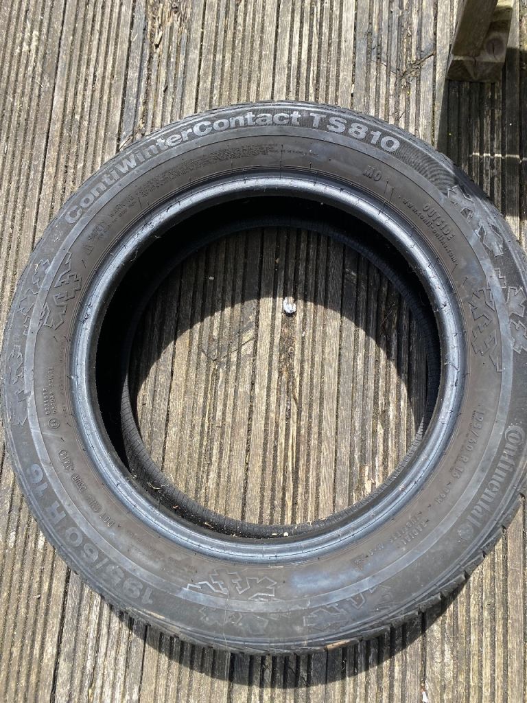 Car tyre 195 60 R16