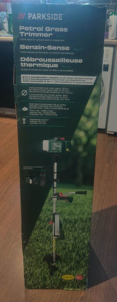 Parkside Petrol Grass Trimmer - Brand New in Box