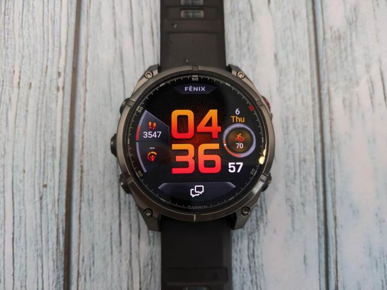Garmin Fenix 8 Pro AMOLED Sapphire Titanium - 47mm (Carbon DLC with black band)