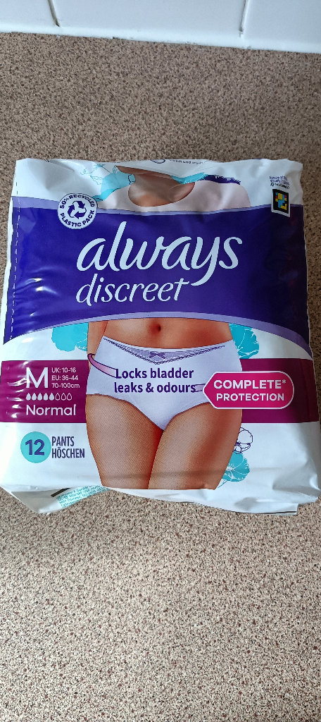 Always discreet pants