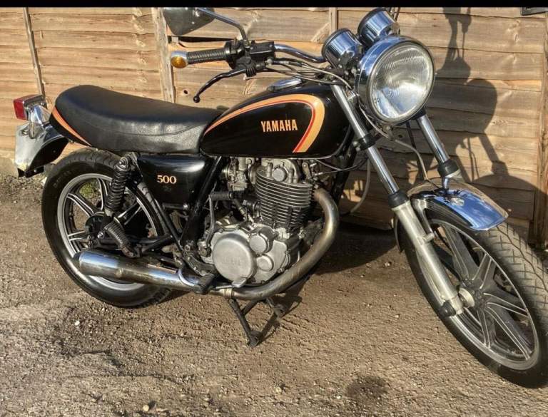 Yamaha, SR 500, 1980, 500 (cc)