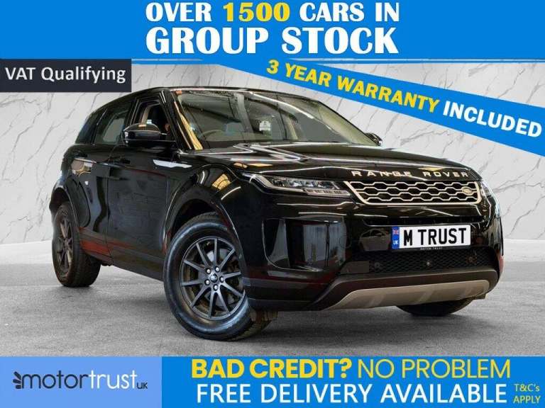 2021 Land Rover Range Rover Evoque 2.0 D165 SUV 5dr Diesel Manual FWD Euro 6 (s/s) (163 ps) ESTAT...