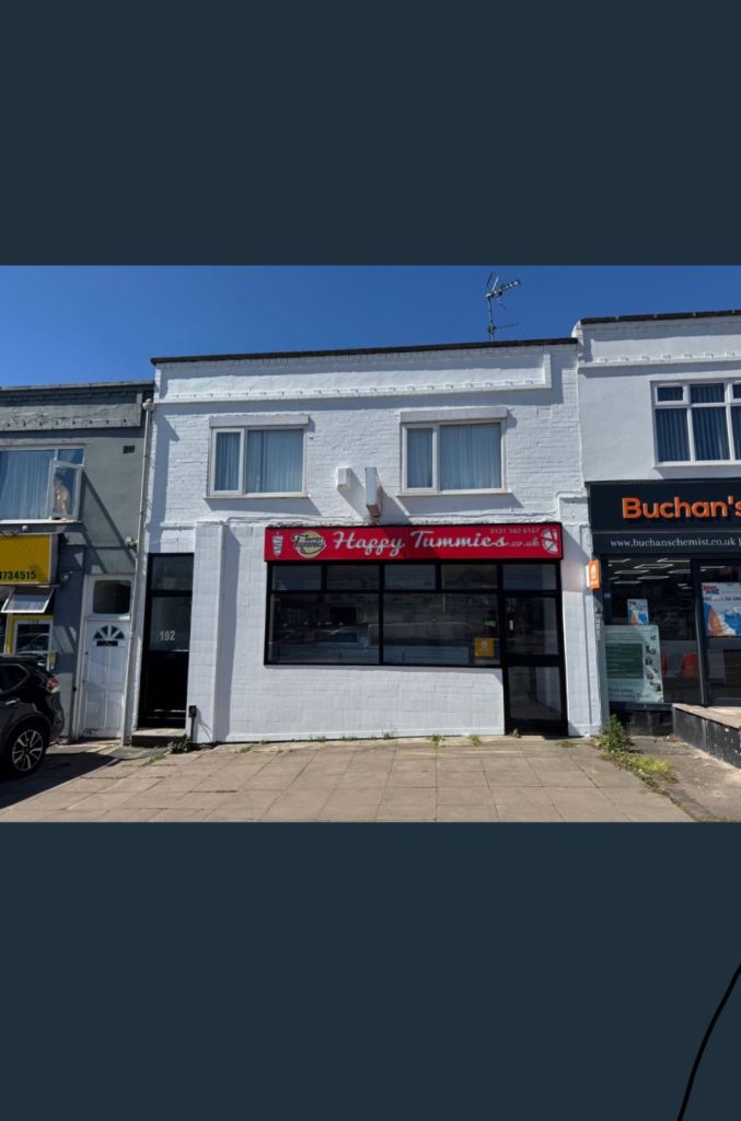 Chip shop for lease