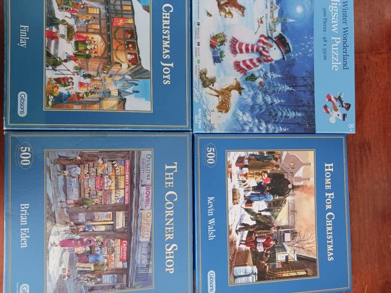 500 piece jigsaws 