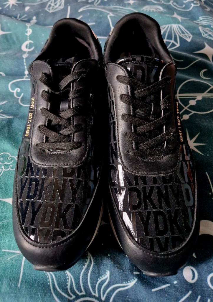 Men's DKNY Jahari Black Trainers