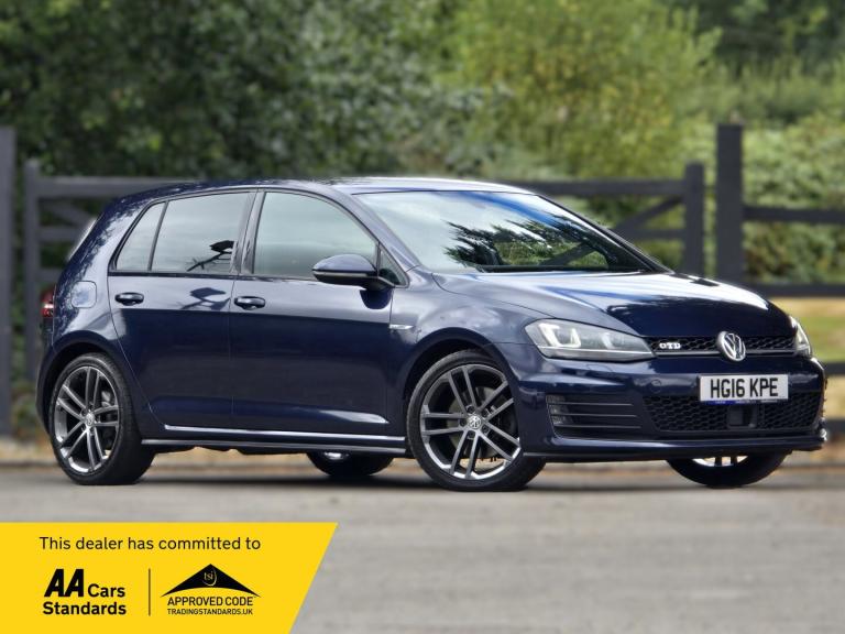 2016 Volkswagen Golf 2.0 TDI BlueMotion Tech GTD Hatchback 5dr Diesel Manual Euro 6 (s/s) (184 p ...