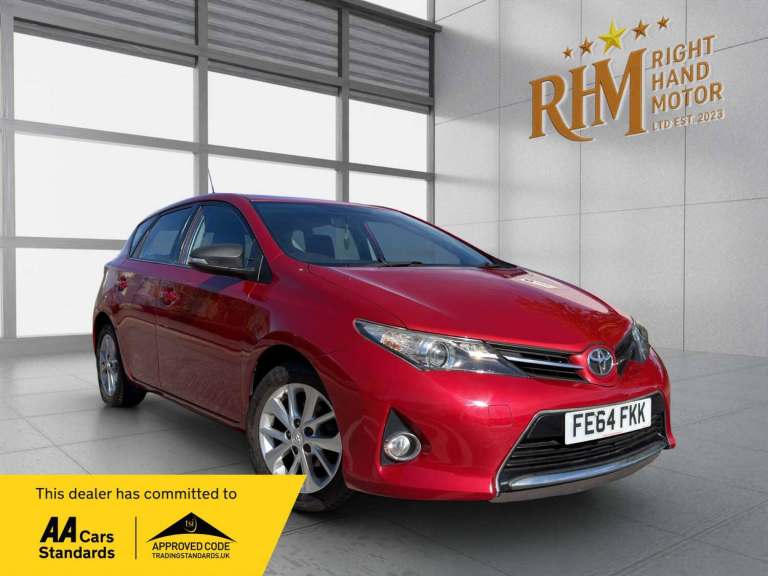 2014 Toyota Auris 1.6 V-Matic Icon Hatchback 5dr Petrol Manual Euro 5 (132 ps) Hatchback Petrol M...
