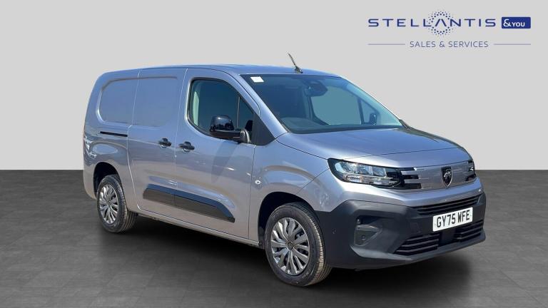2025 Peugeot Partner 1.5 BlueHDi 950 Asphalt Long Panel Van 6dr Diesel EAT8 LWB Euro 6 (s/s) (13 ...