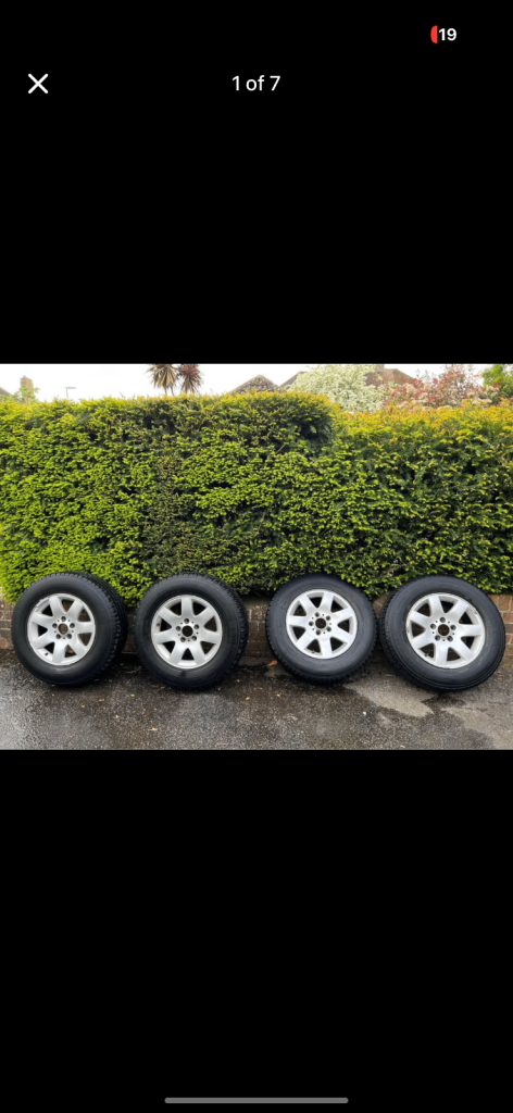 image for 16 inch alloy wheels with tyres