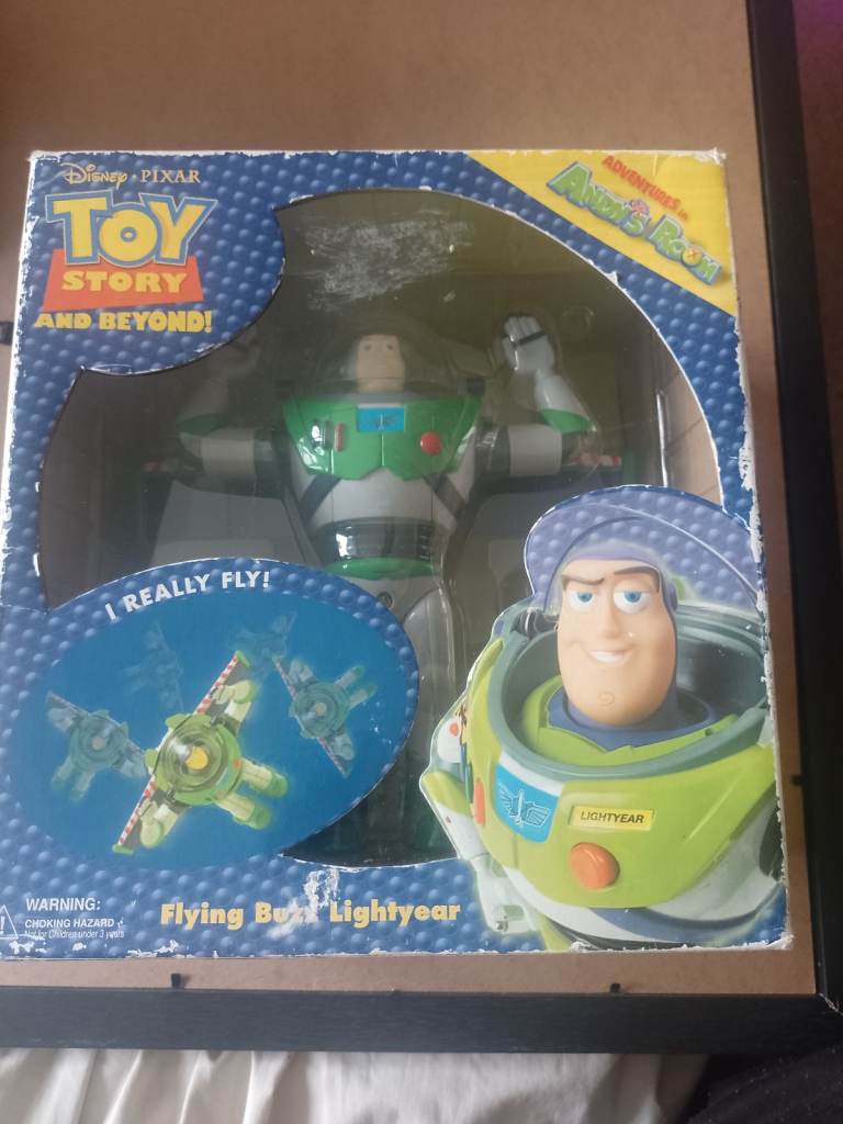 New vintage flying buzz light-year toy 