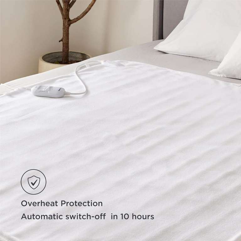 Double Electric Blanket / Heated Underblanket with 3 Heat Settings