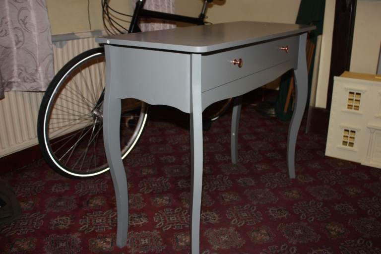 Stylish Grey Hall consol Table with Drawer