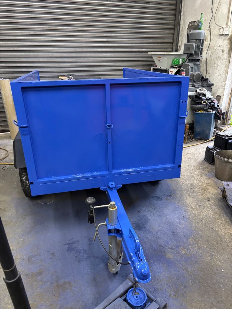 Brand New Blue Box Trailer – Ready to Tow