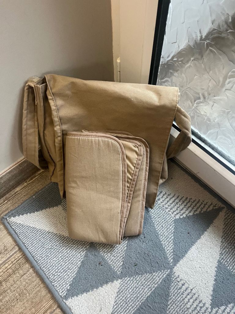 Baby changing includes changing mat in beige colour