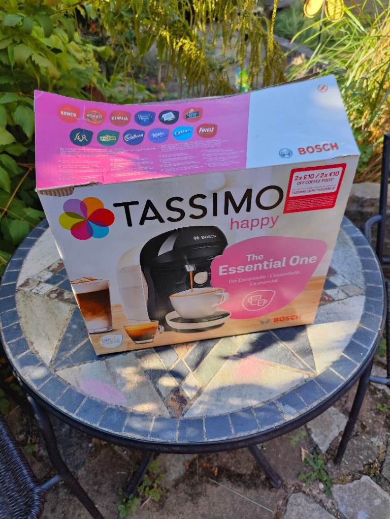 Bosch Tassimo Coffee Machine – Brand New