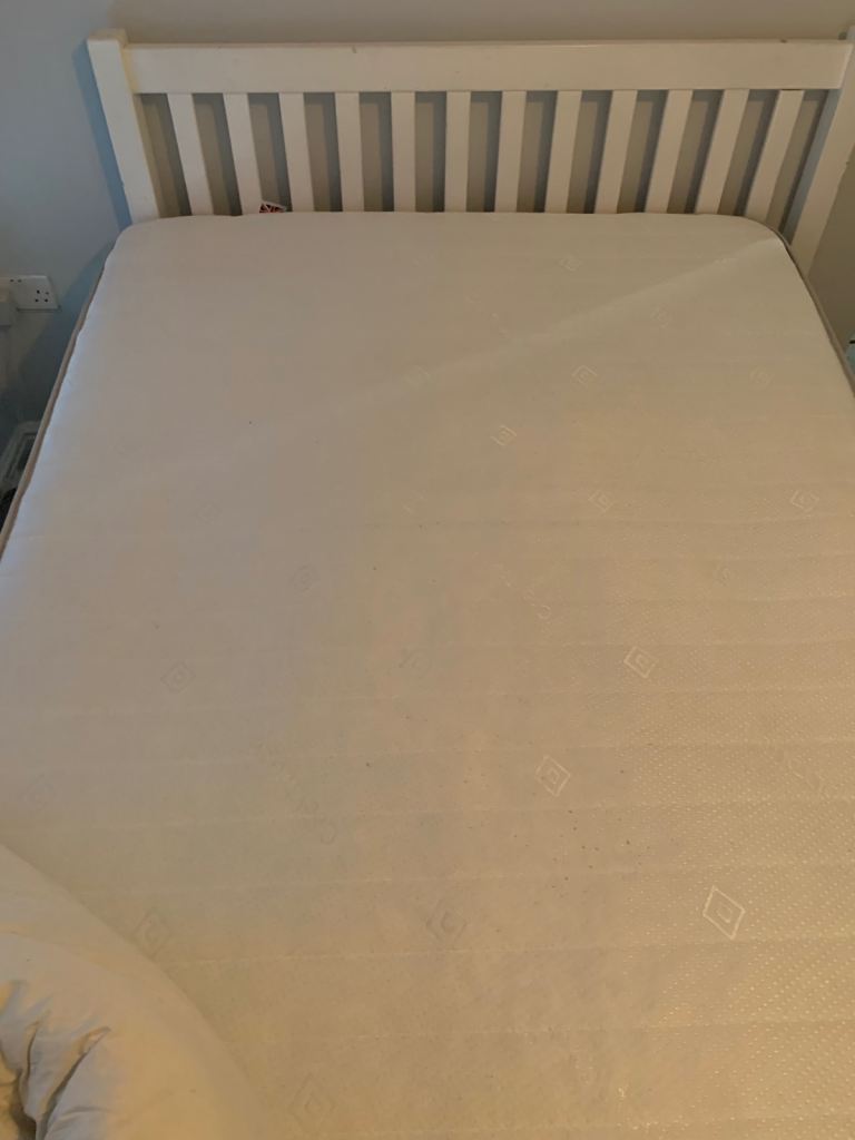 John Lewis Wilton Double Bed Frame + Aspire Dual Layer Pro Hybrid Foam Mattress
