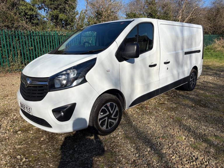 2018 Vauxhall Vivaro 2900 1.6CDTI 120PS Sportive LONG WHEEL BASE Van PANEL VAN Diesel Manual