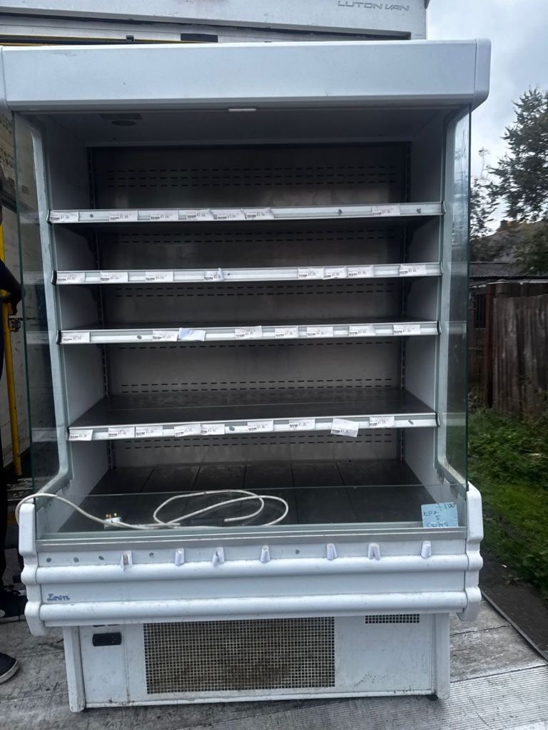 Commercial display open fridge like new fully serviced cafe shop restaurant 