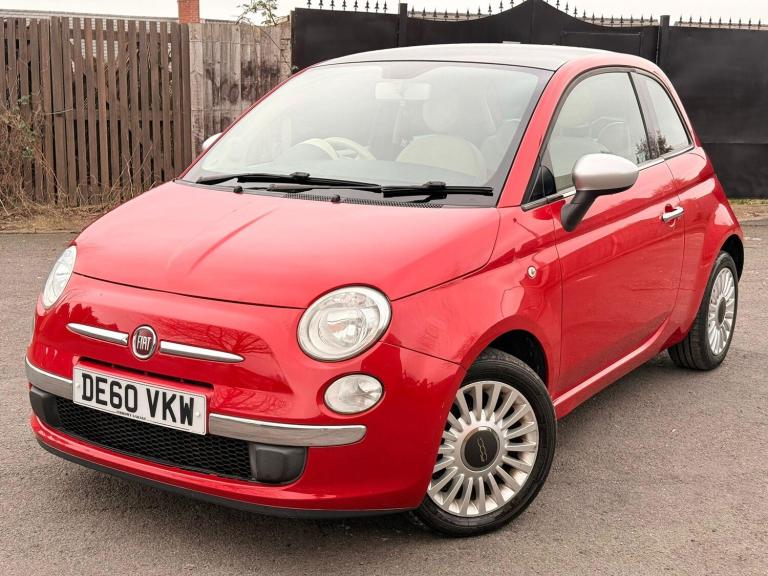 2010 Fiat 500 1.2 Lounge Euro 5 (s/s) 3dr HATCHBACK Petrol Manual