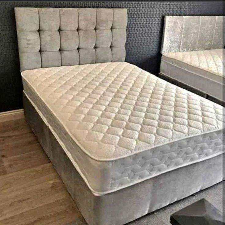 🚛📢ORDER NOW = MUST GO =4ft Small Double Bed Divan Bed Base With Mattress Luxury & Comfortable Beds
