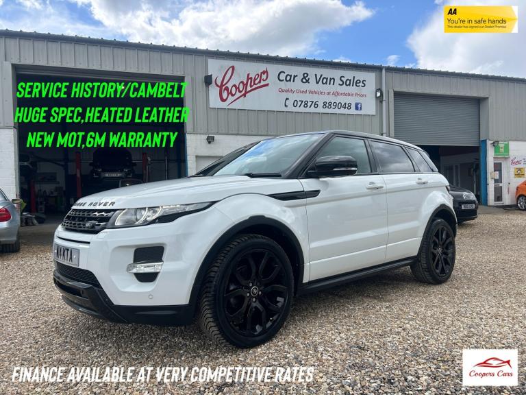 2012 Land Rover Range Rover Evoque 2.2 SD4 Dynamic 5dr Auto [Lux Pack] ESTATE Diesel Automatic