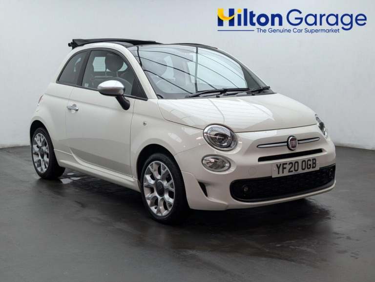 2020 Fiat 500C 1.2 Rock Star Convertible 2dr Petrol Manual Euro 6 (s/s) (69 bhp) BLUETOOTH CONVER...