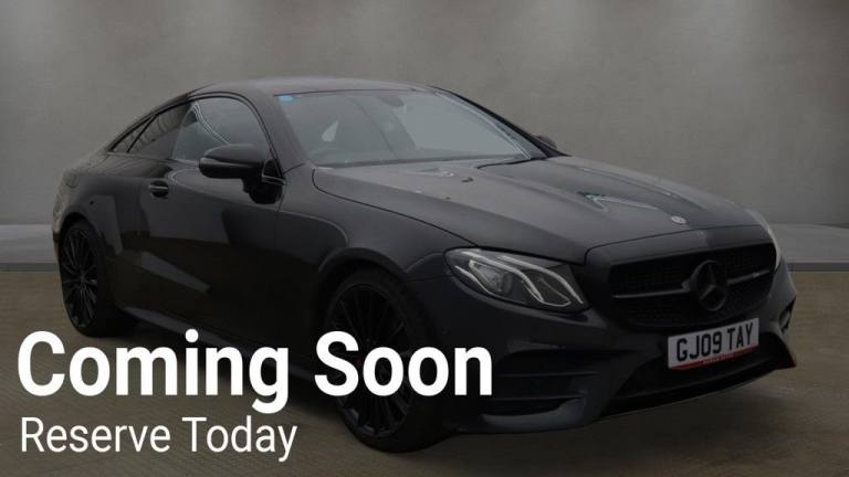 2017 Mercedes-Benz E Class E220d AMG Line 2dr 9G-Tronic COUPE DIESEL Automatic