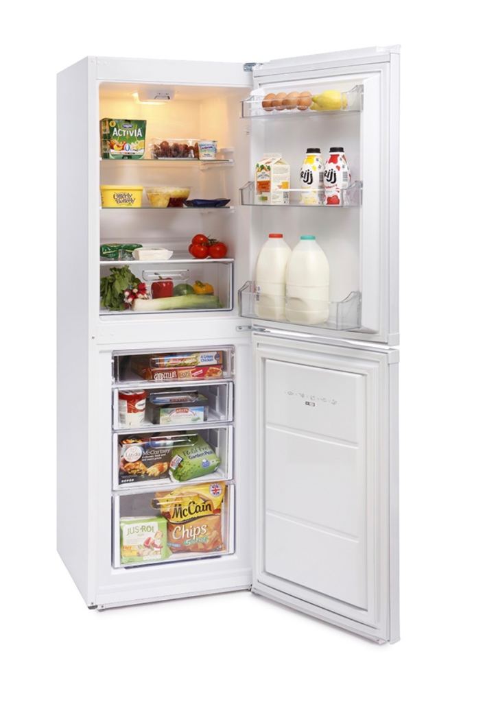 Montpellier MS170W Static Combi Fridge Freezer White Used Collection Only