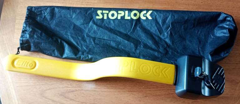 Stoplock steering wheel lock