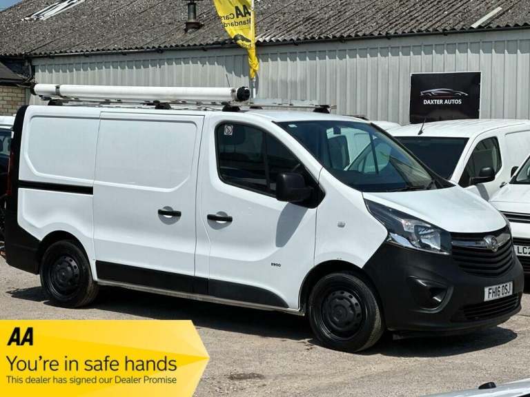 2016 Vauxhall Vivaro 1.6 CDTi 2900 ecoFLEX L1 H1 Euro 5 (s/s) 5dr PANEL VAN Diesel Manual