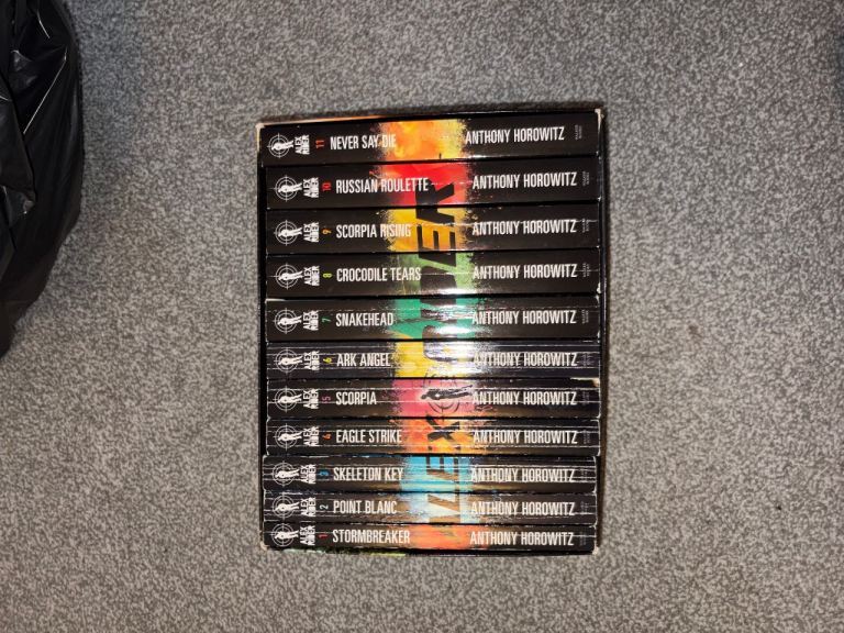 Alex rider books full set