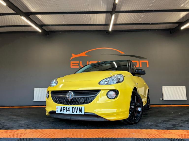 2014 Vauxhall ADAM 1.4i ecoFLEX Jam 3dr [Start Stop] HATCHBACK Petrol Manual