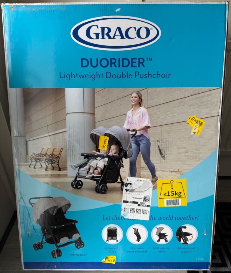 (Reduced) Double Pushchair (Brand New)