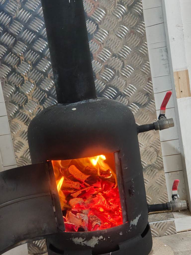 Gas Bottle Wood Burner