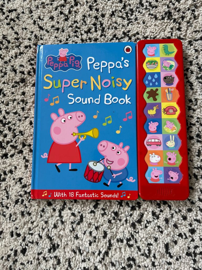 Children's Book - Peppa’s Super Noisy Sound Book - With FREE Working Batteries!