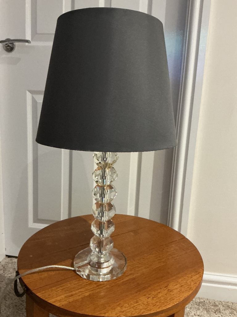 Beautiful crystal lamp 