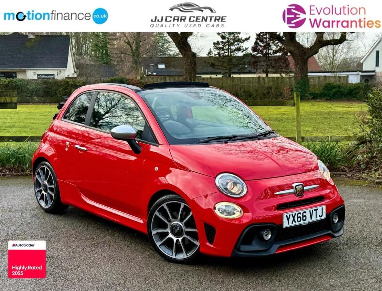 2016 Abarth 595 1.4 T-Jet Turismo Cabrio Euro 6 2dr CONVERTIBLE Petrol Manual