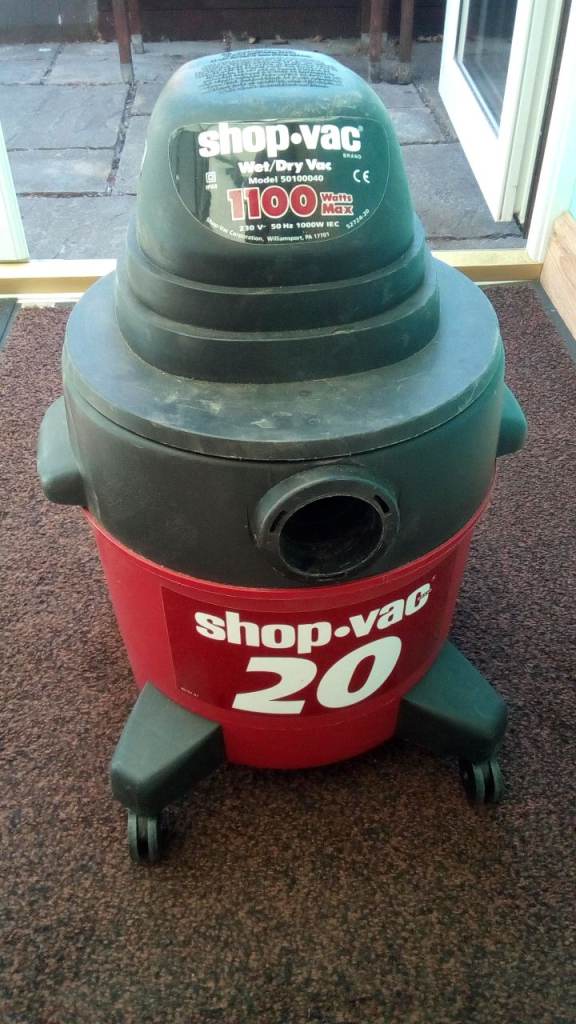 Shop-Vac 20 Wet/Dry Vacuum Cleaner – Good Condition