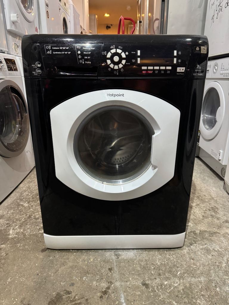 Hotpoint Black Washer dryer With Free Delivery N Warranty 