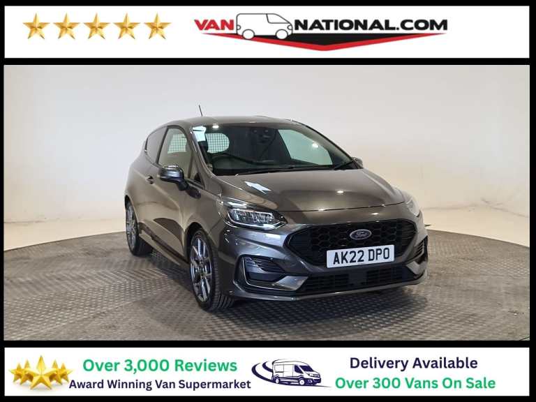 2022 Ford Fiesta 1.0 Ecoboost Sport Van CAR DERIVED VAN PETROL Manual