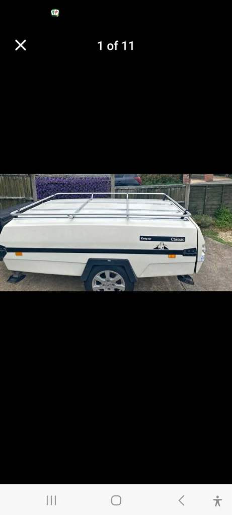 Camplet Classic lightweight folding trailer tent camper