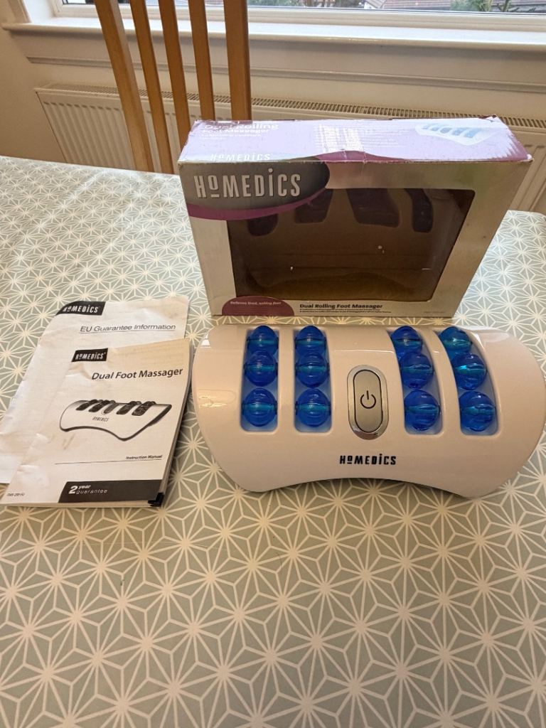 SOLD! HoMedics Dual Rolling Foot Massager