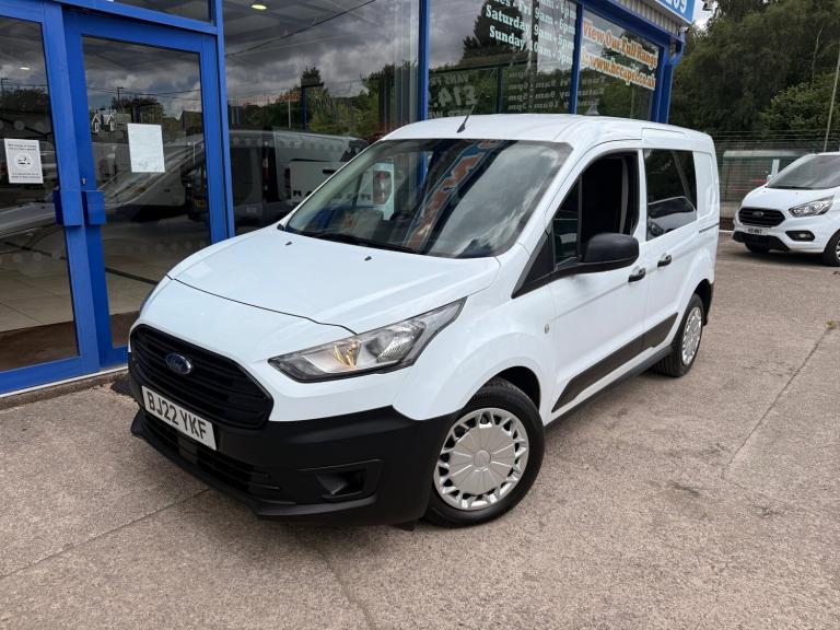 2022 Ford Transit Connect 1.5 240 EcoBlue Leader Crew Van Double Cab 6dr Diesel Manual L1 Euro 6 ...
