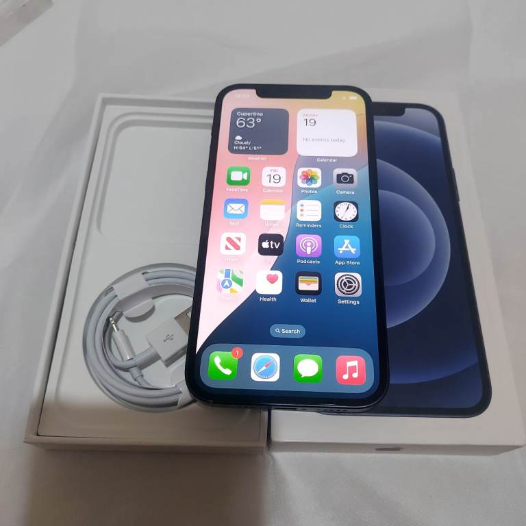 iPhone 12 64GB - Black  Boxed