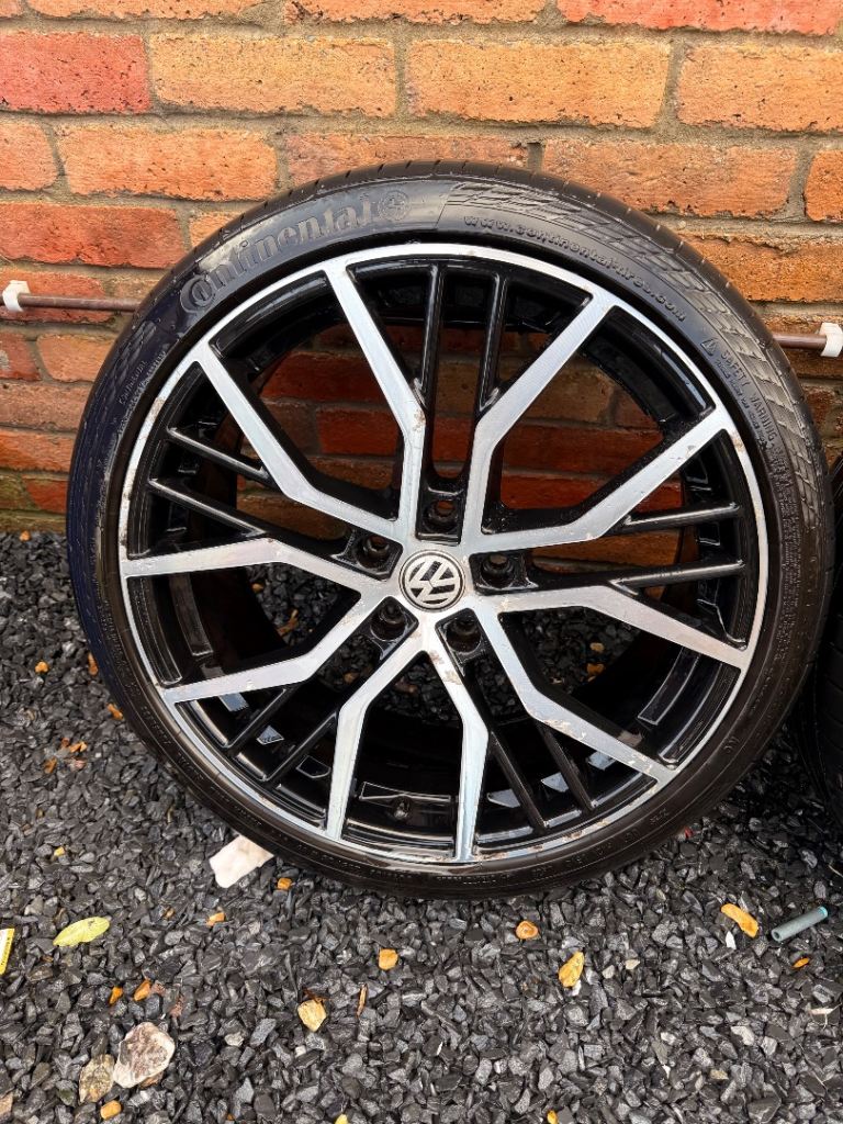 19” Santiago style wheels 5x112 fit caddy 